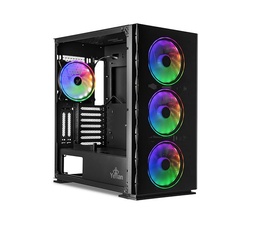 [YCA-FTAT-02FA] Gabinete  Yeyian Gamer Yca-ftat-02fa Vector Elite (panel Front Malla)