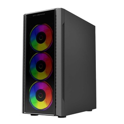 [BR-936057] Gabinete                                                                                                                                                                                                                                                                                                                                                                                                                                                                                                                                                                                                                                                                                                                                                                                                                                                                                                                                                                                                                                                           Gamer Micro Torre Dragonfly Ii Gm745s Atx Cristal Rgb Negro Br-936057