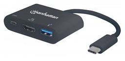 [ACCITL4070] 152037                                                                                                                                                                                                                                                                                                                                                                                                                                                                 Docking Station Hdmi Convertidor Usb Tipo-c - Superspeed, Usb 3.1 Tipo-c Macho A Hdmi, Usb Tipo-a Y Usb Tipo-c Hembras