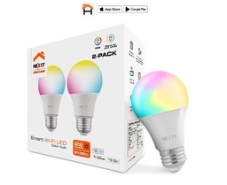 [ACCNEX320] Bombilla                                                                                                                                                                                                                                                                                                                                                                                                                                                          Led Inteligente Wi-fi / 110v / A19 / 2pk / Multicolor -