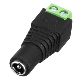 [ACCRBT4550] Adaptador                                                                                                                                                                                                                                                                                                                                                                                                                                                                   Tipo Jack Brobotix 170120 - Dc, Hembra, Negro, Cobre