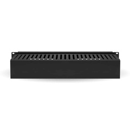 [ACCRBT4780] Organizador                                                                                                                                                                                                                                                                                                                                                                                               Metálico Horizontal De 2u Brobotix 830878 - Negro, Acero, 2u