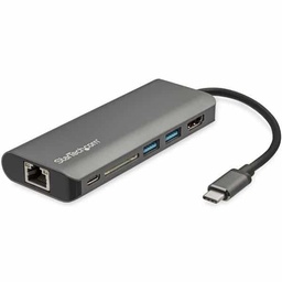 [ACCSTA7220] Adaptador                                                                                                                                                                                                                                                                                                                                                                                                                                                          Multipuertos Con Hdmi Startech.com Dkt30csdhpd3 - Macho, Negro
