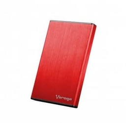 [ACCVGO1320] Enclosure                                                                                                                                                                                                                                                                                                                        Vorago Hdd-201 - Usb 3.0, 2.5 Pulgadas, Rojo