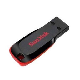 [619659097318-S] Memoria Flash Sandisk Cruzer Blade 64gb Negro 2.0 (sdcz50-064g-b35)