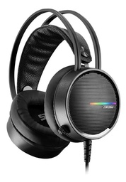 [BOCVGO1380] Diadema                                                                                                                                                                                                                                                                                                        Gamer Vorago Start The Game Hs-502 2x3.5mm + 1usb - Rgb, 50mm, Negro, Incluye Adaptador 3.5mm