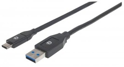 [CABITL4120] 354974                                                                                                                                                                                                                                     Cable Para Dispositivos Usb-c De Súpervelocidad - Usb 3.1, Gen 1 Macho A C Macho, 5 Gbps, Longitud 2 M, Color Negro