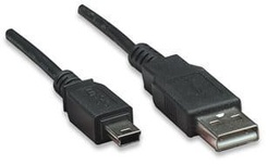 [CABITL555] 333375                                                                                                                                                                                                                                Cable Usb 2.0 A Macho/ Mini-b Macho - 480 Mbps, 1.8 M, Negro