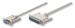 [CABITL910] Cable                                                                                                                                                                                                                                                                                       Null Modem Serial Manhattan - Db9, Db25, Macho/hembra, 1, 8 M