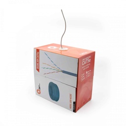 [CABQIA060] Bobina                                                                                                                                                                                                                                                                                         De Cable Utp Qian Qhr-cat5e Dianlan - Cat5e, Azul, 24 Awg Interior