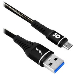 [CABRBT3190] Cable                                                                                                                                                                                                                               Usb V2.0 Tipo Micro B - 1.0 M, Denim, Negro (6000724), Brobotix
