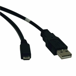 [CABTRL2780] Cable                                                                                                                                                                                                                                                                                           Usb 2.0 De Alta Velocidad Tripp-lite U050-006 - Usb A, Micro-usb B, Macho/macho, 1, 83 M, Negro