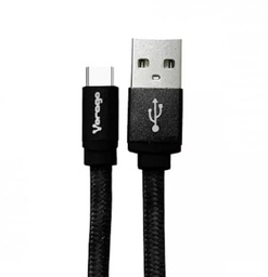 [CABVGO750] Cable                                                                                                                                                                                                                                                                                          Usb A Tipo C Vorago Cab-214 - Usb, Usb C, 2 M, Negro
