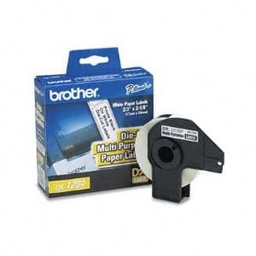[CARBRT1650] Etiqueta                                                                                                                                                                                                                               Blanca De Papel Brother Dk1204 - 400 Etiquetas De 17 Mm De Ancho X 54.3 Mm De Largo. Impresión En Negro. Ql800 / Ql810w / Ql1110nwb.ql800 / Ql810w
