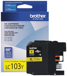 [CARBRT1870] Cartucho                                                                                                                                                                                                                                                                                          De Tinta Brother Lc103y - Amarillo
