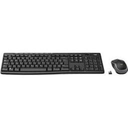 [KITLOG410] Kit                                                                                                                                                                                                          De Teclado Y Mouse Logitech Mk270 - Estándar, Negro, 10 M