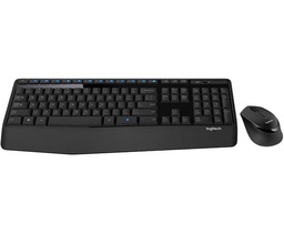 [KITLOG490] Kit                                                                                                                                                                            De Teclado Y Mouse Logitech Mk345 - Estándar, Negro, 10 M, 1000 Dpi