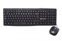 [KITNCB010] Kit                                                                                                                                                                                                  De Teclado Y Mouse Naceb Technology - Estándar, Negro