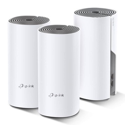 [KITTPL280] Kit                                                                                                                                                                            Sistema Mesh Tp-link Deco E4(3-pack) - 2, 4 Ghz, 2, 2 Antenas Internas, 867 Mbps, Blanco