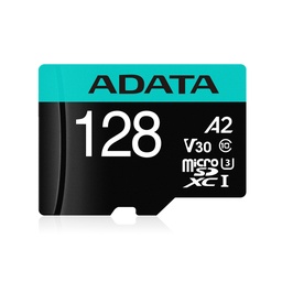 [MEMDAT6490] Micro                                                                                                                                                                                                     Secure Digital Adata Microsdxc/sdhc Uhs-i U3 V30 128gb Clase 10 (a2) - Velocidad De Lectura / Escritura 100/85 (mb/s)