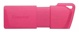 [MEMKGN4230] Memoria                                                                                                                                                                           Usb De 64gb Kingston Kc-u2l64-7ln (neón Rosa) -