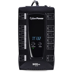 [NBKCYP1030] No-break                                                                                       Cyberpower Avrg900lcd - 900 Va, 480 W, Negro