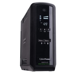 [NBKCYP490] No-break                                                                                             Cyberpower Cp1500pfclcd - 1500 Va, 1000 W, 8 H, Negro