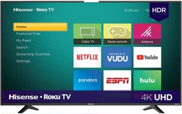 [PANHSE1200] Televisor                                                                                                                   Hisense 58 Pulgadas Modelo 58a6gr Smart 4k Roku -