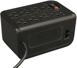 [REGTRL240] Regulador                                                                                    Tripp-lite - 8, Negro, Hogar Y Oficina, 1200 Va