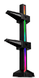 [Dim-29427] SOPORTE PARA TARJETA DE VIDEO GAME FACTOR GSG500 RGB ARGB SYNC MAGNETICO  PUE