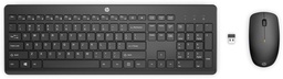 [TECHPI030] Teclado                                                                                                                                                              Y Mouse Inalámbrico Hp Hp 235 1y4d0aa#abm  Negro 1600 Dpi - Puerto Usb-a, Garantía 1 Año