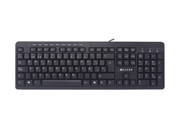 [TECNCB070] Teclado                                                                                                                                         Multimedia Naceb Technology Na-0109 - Estándar, Negro, Alámbrico