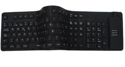 [TECRBT010] Teclado                                                                                                                                                              Flexible Brobotix - Usb, Negro, Notebook/pc