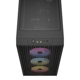 [CC-9011255-WW] Gabinete                                                                                                                                                                                                                                                                                                                                                                                                                                                                                                                        Corsair 3000d Airflow Rgb Cc-9011255-ww Mt Black 3xar120 Tg