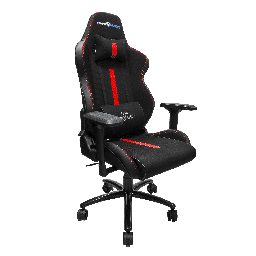 [Dim-29462] SILLA GAME FACTOR CGC601 XL, TELA, RECLINABLE, NEGRO/ROJO