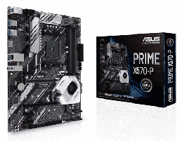 [Dim-29760] TARJETA MADRE ASUS PRIME X570-P AMD/DDR4/M.2 DUAL/HDMI/USB 3.2 (MAX 1PZ POR CLIENTE)