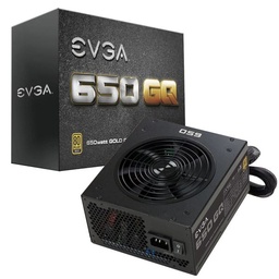 [Dim-27145] EVGA FUENTE DE PODER 650 GQ 80+ GOLD 210-GQ-0650-V1 PUE