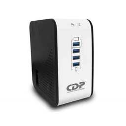 [858277100059-C] Reguladormarcacdpmodr2cu-avr10081000va8contactos,4usbdereca