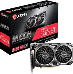 [Dim-30060] TARJETA DE VIDEO MSI RADEON RX5500 XT MECH 8GB GDDR6 OC