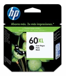 [883585983186-H] Cartucho                                                                                                                                                                                                                                                                                                                                                                                                                                                      Hp 60xl Negro Original (cc641wl/cc641wn)
