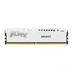 [p-KF556C40BW-16] KINGSTON DDR5 16GB  DIMM 5600MT/s FURY BEAST WHITE XMP KF556C40BW-16