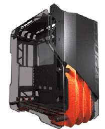 [Dim-30652] GABINETE COUGAR BLAZER CRISTAL TEMPLADO ATX USB 3.0