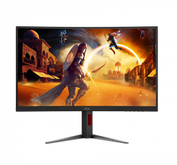 [C27G4H2] Monitor Gamer Curvo Aoc C27g4h2 /  Panel Va / 200 Hz / Tiempo De Respuesta 1 Ms / Amd Free Sync /