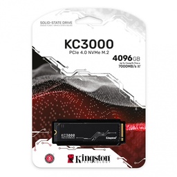 [p-SKC3000D/4096G] KINGSTON SSD 4096GB KC3000 M.2 NVMe PCI EXPRESS 4.0 SKC3000D/4096G
