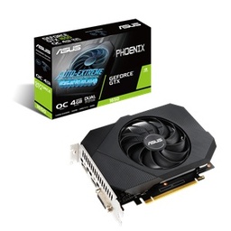 [PH-GTX1650-4GD6-P-V2] Tarjeta De Video Asus Nvidia Gtx1650 /pcie X16 3.0 /4gb Gddr6 /hdmi /dp /dvi /estandar /gama Media