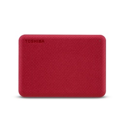 [p-HDTCA40XR3CA] TOSHIBA HDD EXTERNO 4TB CANVIO ADVANCE V10 ROJO 2.5" USB 3.0 HDTCA40XR3CA