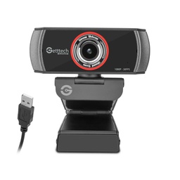 [GPW-FHDMF-G1] Webcam Streaming Getttech Fhd 30fps Usb Microfonos Dobles (gpw-fhdmf-g1)