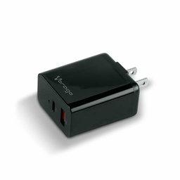 [AU-350-BK] Cargador Para Pared Au-350-bk Quick Charge 3.0a Pd20w Usb A Y C Negro