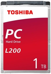 [HDKCB88ZKA01T] DISCO DURO INTERNO TOSHIBA 1TB L200 2.5 5400rpm 128MB HDKCB88ZKA01T