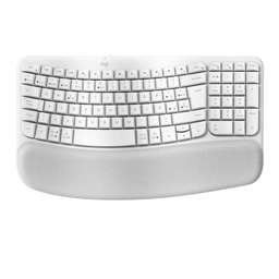 [920-012279] Teclado Logitech Wave Keys Usb Bt Multidisp. Offwhite (920-012279)